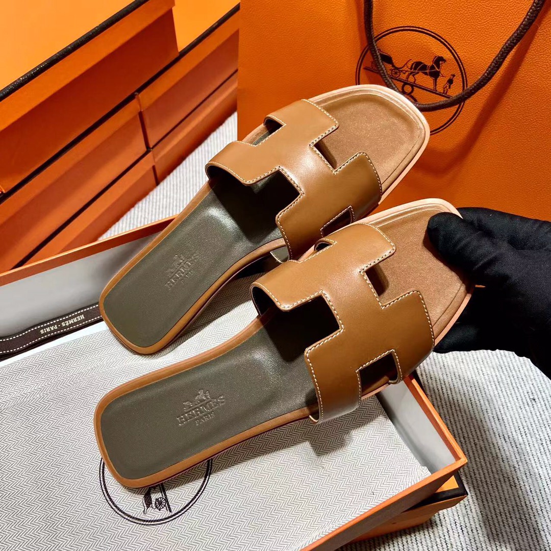 에르메스 올수공 오란 슬리퍼 샌들 스위프트 40